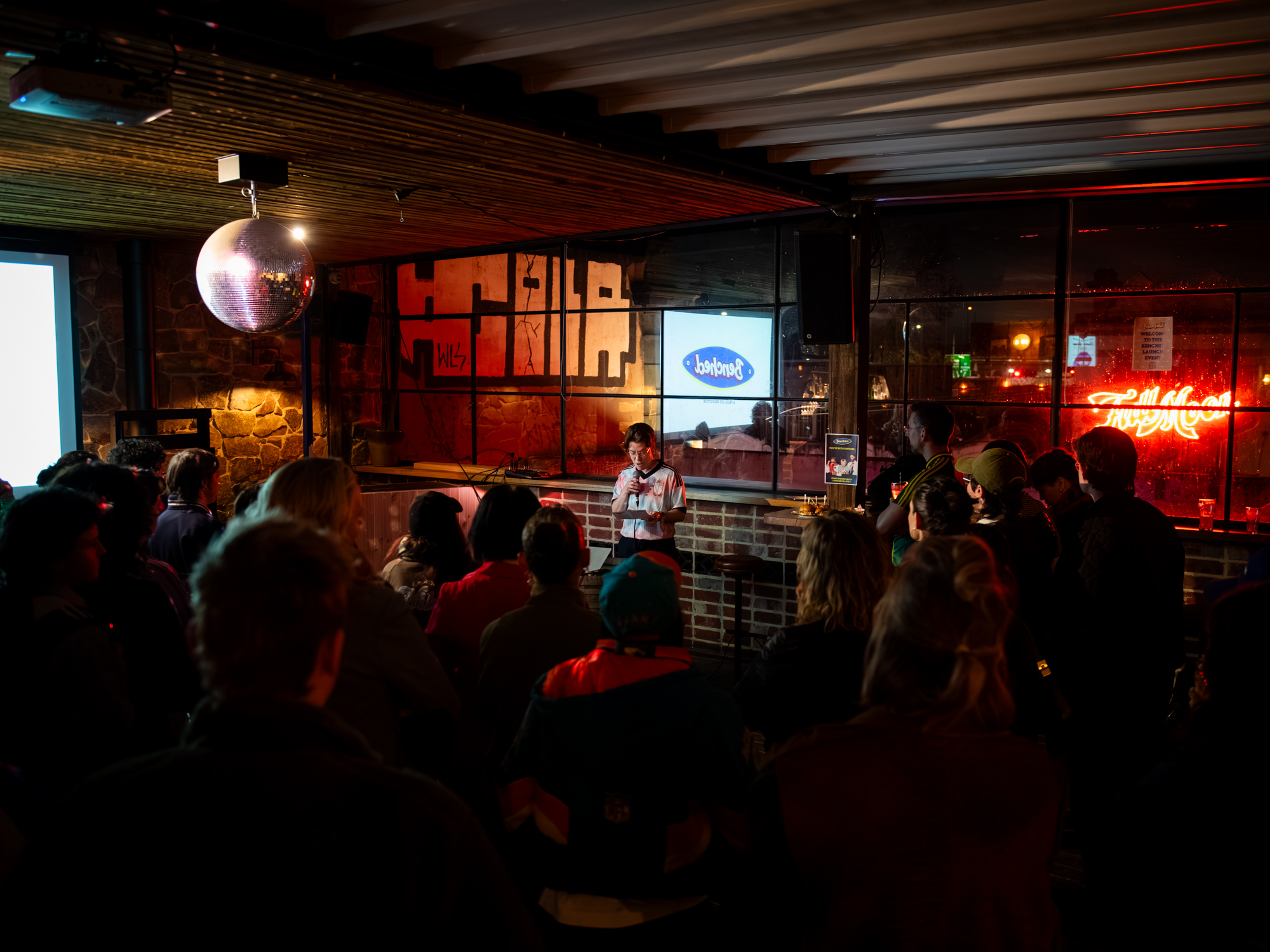 Benched launch event, photography by Leisa Taylor
